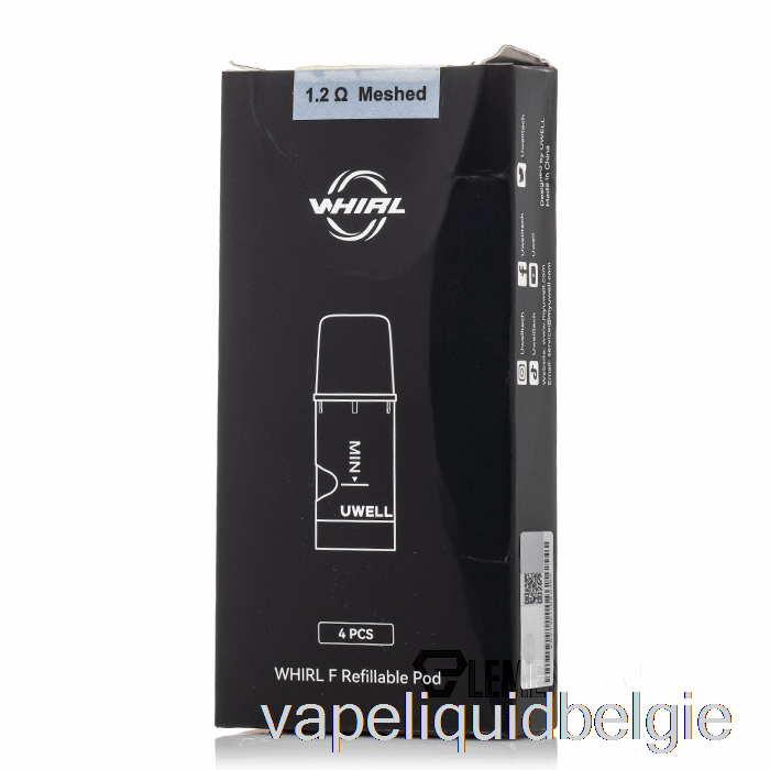 Vape Smaken Uwell Whirl F Vervangende Pods 1.2ohm Meshed Pods